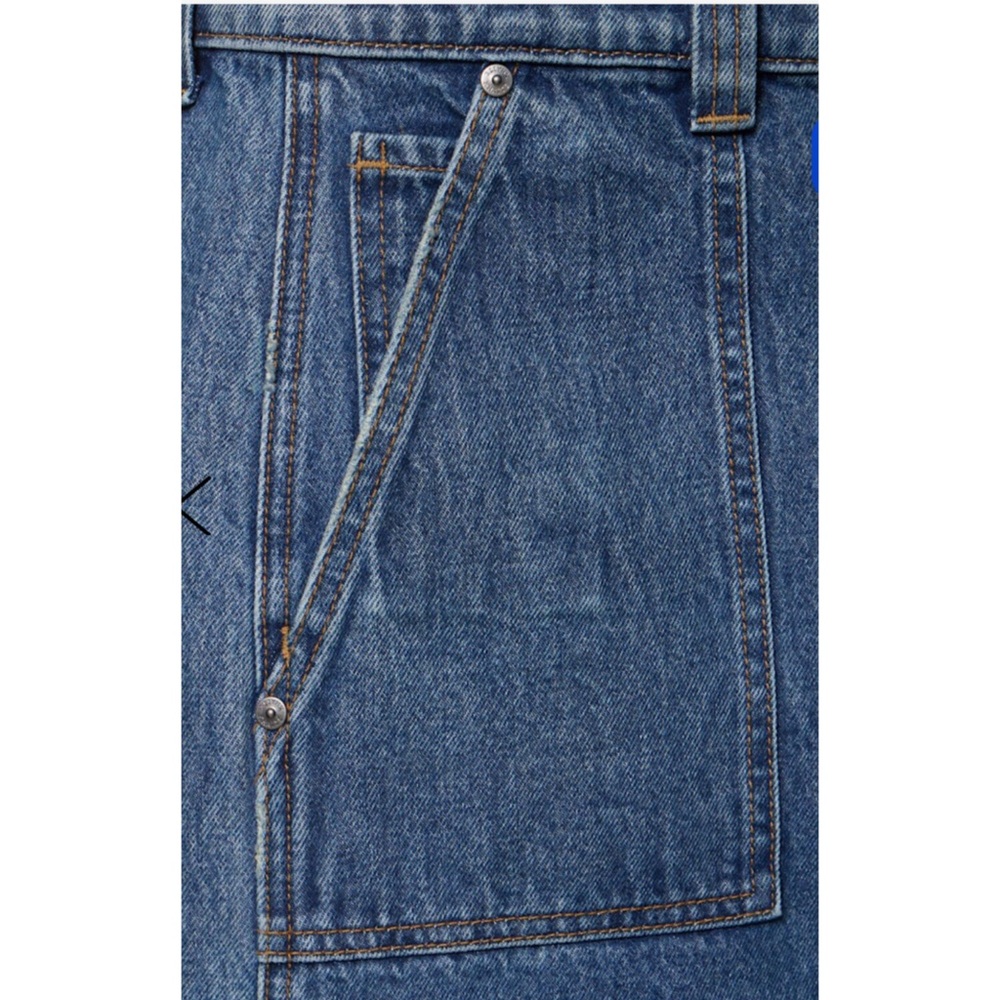 Khaite Genevieve Denim Midi Skirt - Picture 6 of 10